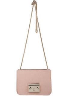 Кожаная основа сумки розового цвета Furla