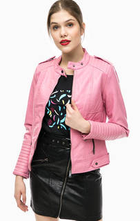 Короткая куртка розового цвета Pepe Jeans