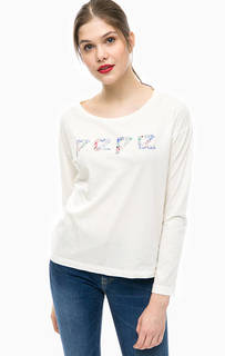 Футболка из хлопка с длинными рукавами Pepe Jeans