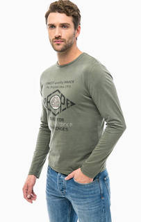 Хлопковая футболка с длинными рукавами Pepe Jeans