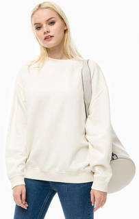 Хлопковый свитшот с вышивкой Calvin Klein Jeans