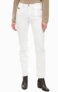 Зауженные джинсы с необработанным краем Calvin Klein Jeans