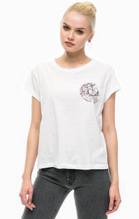 Футболка из хлопка свободного кроя Cheap Monday