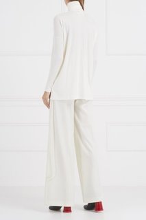 Широкие брюки с жемчужным поясом Mm6 Maison Margiela