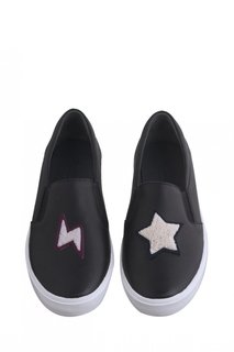 Черные слипоны Skate Bonpoint