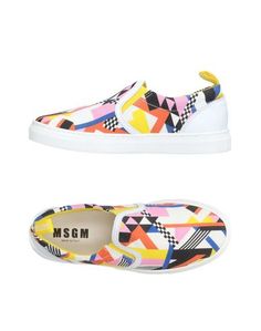 Низкие кеды и кроссовки Msgm