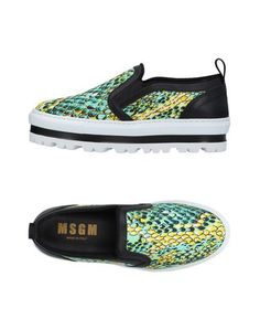 Низкие кеды и кроссовки Msgm