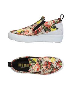 Низкие кеды и кроссовки Msgm