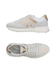 Низкие кеды и кроссовки Santoni