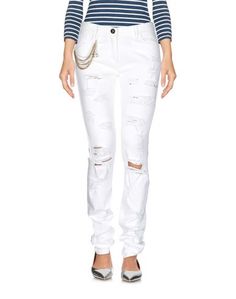 Джинсовые брюки Elisabetta Franchi