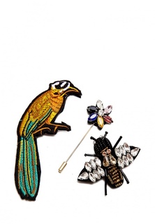 Комплект брошей 3 шт. Kameo-Bis