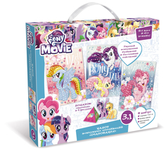 Набор жемчужных аппликаций Origami My Little Pony 3в1 «Очарование»