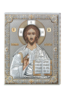 Икона "Вседержитель" 20х26 см Аргента