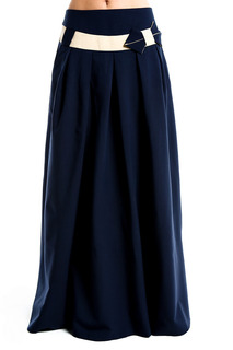 Длинная юбка с потайной молнией Kristina