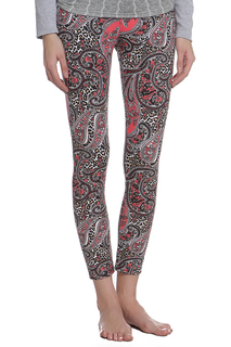 Укороченные лосины с поясом на резинке Веста