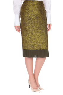 Полуприлегающая юбка с узорами Max Mara