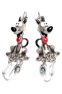 Серьги Moon Paris