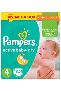 Подгузники Pampers, 132 шт PAMPERS