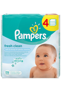 Влажные салфетки, 64 шт PAMPERS