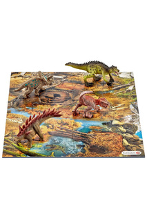 Набор мини-динозавры и пазл Schleich
