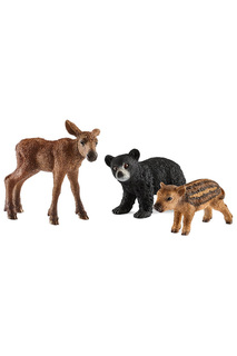 Детеныши лесных животных Schleich