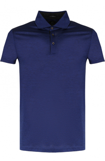 Хлопковое поло с короткими рукавами BOSS