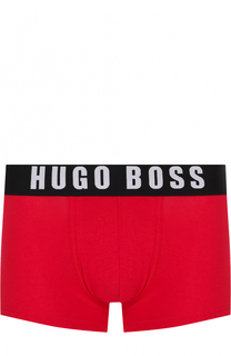Хлопковые боксеры с широкой резинкой BOSS