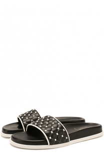 Кожаные шлепанцы Free Rockstud Spike Valentino