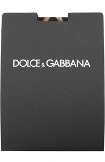 Колготки с леопардовым принтом Dolce &amp; Gabbana