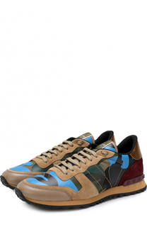 Комбинированные кроссовки Rockrunner Valentino