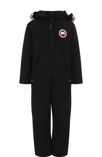 Пуховый комбинезон Arctic Rigger с меховой отделкой воротника Canada Goose