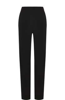 Однотонные брюки прямого кроя с эластичным поясом Givenchy