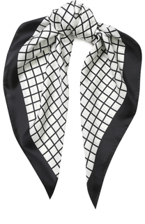 Шелковый платок с принтом Giorgio Armani