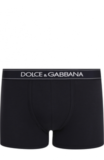 Хлопковые боксеры с широкой резинкой Dolce & Gabbana