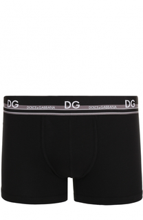 Хлопковые боксеры с широкой резинкой Dolce &amp; Gabbana