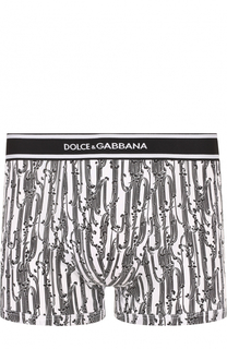 Хлопковые боксеры с принтом Dolce &amp; Gabbana