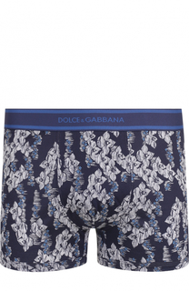 Хлопковые боксеры с принтом Dolce &amp; Gabbana