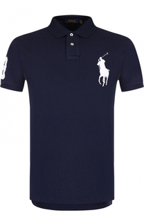 Хлопковое поло с короткими рукавами Polo Ralph Lauren