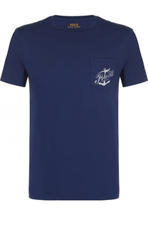 Хлопковая футболка с круглым вырезом Polo Ralph Lauren