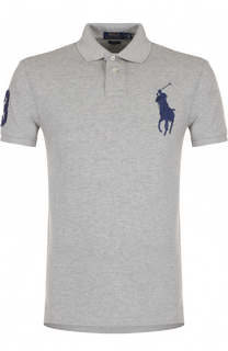 Хлопковое поло с короткими рукавами Polo Ralph Lauren