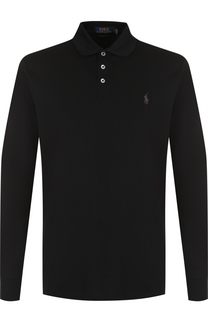 Хлопковое поло с длинными рукавами Polo Ralph Lauren