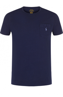 Хлопковая футболка с круглым вырезом Polo Ralph Lauren