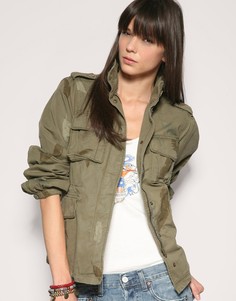 Куртка в стиле милитари с камуфляжным принтом Levis - Зеленый Levis®