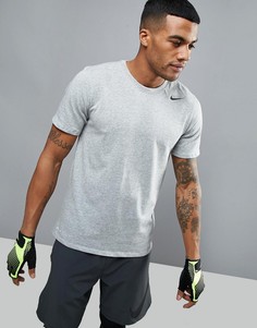 Серая футболка Nike Training Dri-FIT 2.0 706625-063 - Серый