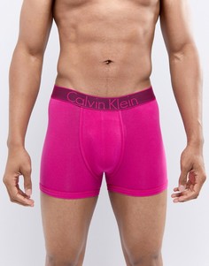 Хлопковые эластичные боксеры-брифы ограниченной серии Calvin Klein - Розовый