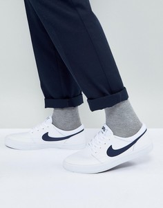 Белые кроссовки Nike SB Portmore II Solar Premium 923115-141 - Белый