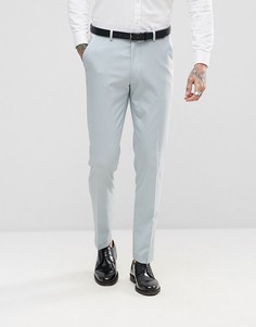 Синие брюки скинни под смокинг ASOS Wedding - Синий