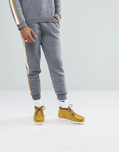 Джоггеры с полосками по бокам ASOS - Серый