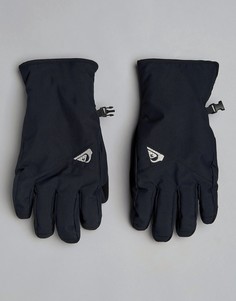Черные лыжные перчатки Quiksilver - Черный