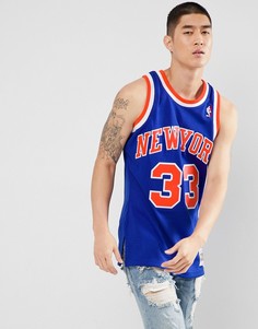 Синяя майка Mitchell &amp; Ness NBA New York - Синий